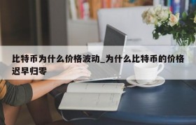 比特币为什么价格波动_为什么比特币的价格迟早归零
