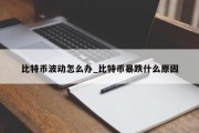 比特币波动怎么办_比特币暴跌什么原因